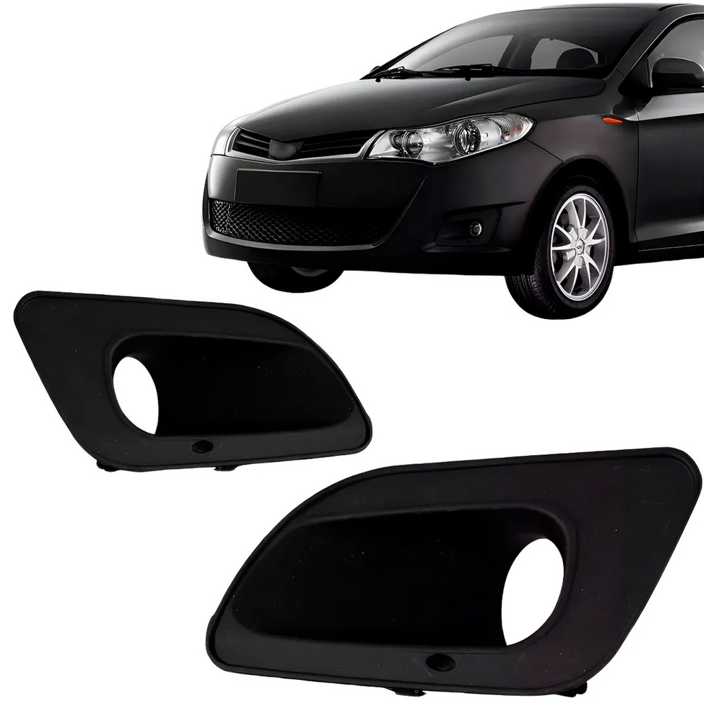 Grade Moldura Milha Celer 2013 2014 2015 Com Furo em Oferta na Shopee