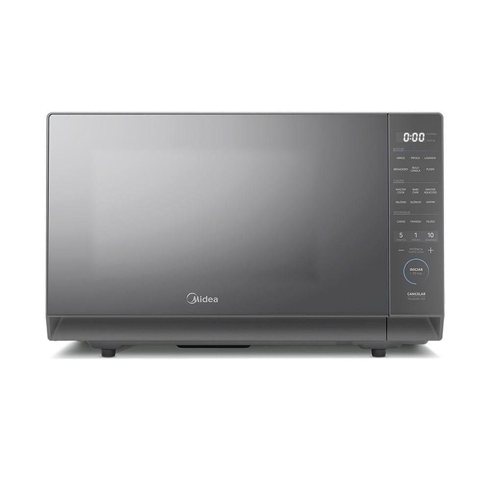 Micro-ondas 35L Prata Porta Espelhada Mastercook Midea MHP35S2 220V em Oferta na Shopee