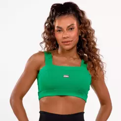 Top Dnnc 98 Verde Hortelã Poliamida Com Bojo