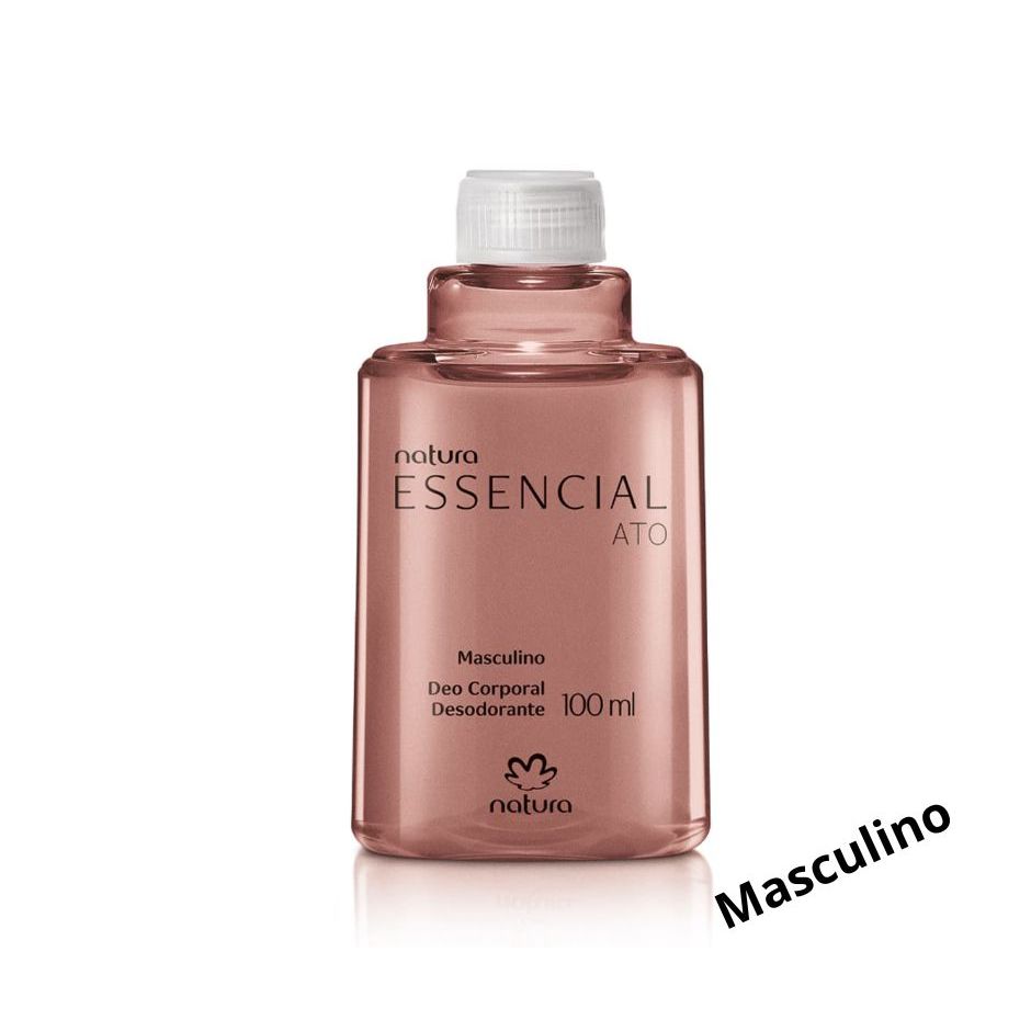 Refil Desodorante Corporal Essencial Ato Masculino – 100 ml