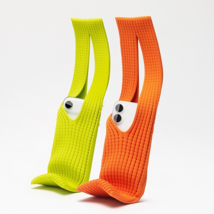 Nova Bolsa Para Celular De Malha Bolso IPHONE