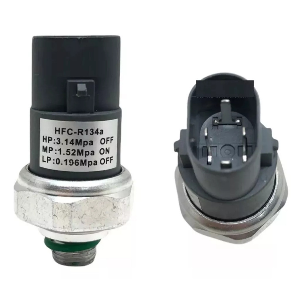 Pressostato Alta 4 PINOS Fiat Uno/ Tempra/ Gol G3 1999>/ Toyota Corolla 2003 Até 2009/ Fielder 2003 Até 2008/ Rav4 *