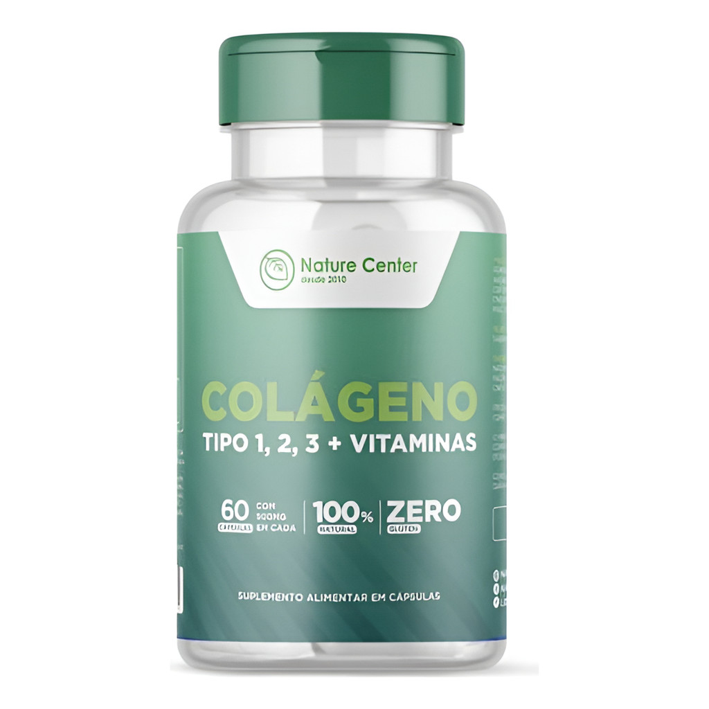 Suplemento Tipo Colágeno 1 2 3  60 Caps Pele Cabelo Unha em Oferta na Shopee