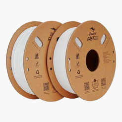 Kit 02 Filamentos PLA para Impressora 3D Creality Ender Fast PLA 1 Kg/Rolo 1.75 mm Branco