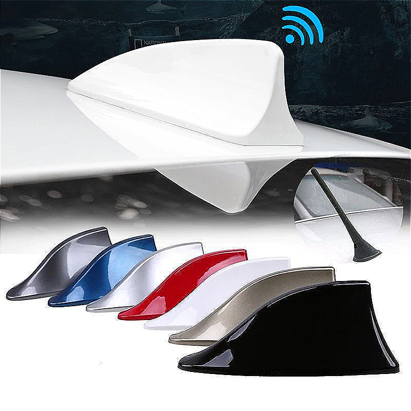 Antena Automotiva 6,0dB Rádio De Barbatana De Tubarão Do Carro Sinal FM Para Todos Carros de Teto Curvado em Oferta na Shopee