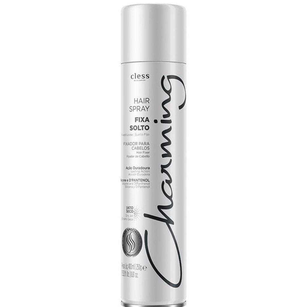 Hair Spray Charming Normal Fixa Solto 400ml - Cless em Oferta na Shopee