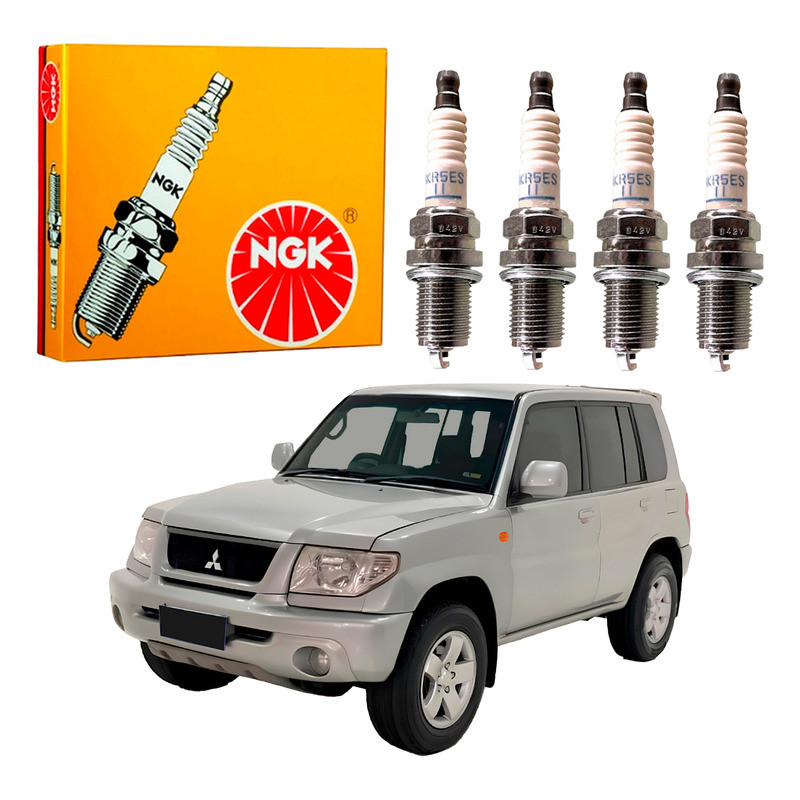 Jogo Velas Ngk Pajero Tr4 2.0 16v 2004 A 2007