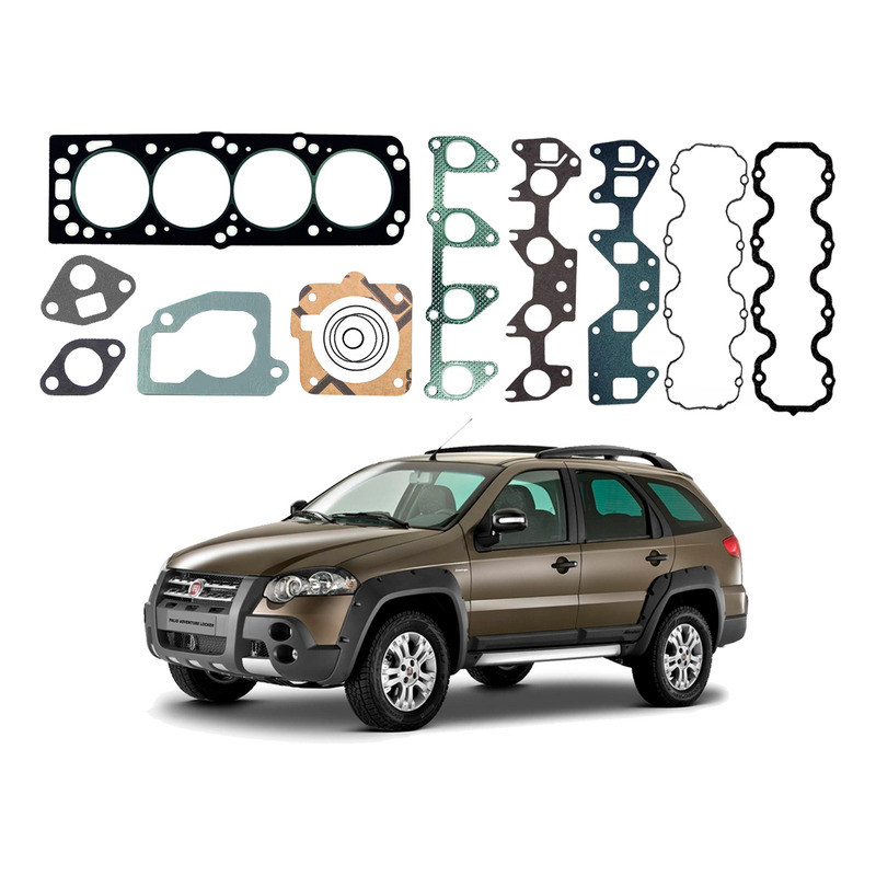 Jogo Junta Cabeçote Sabo Palio Adventure 1.8 8v 2008 A 2013 em Oferta na Shopee