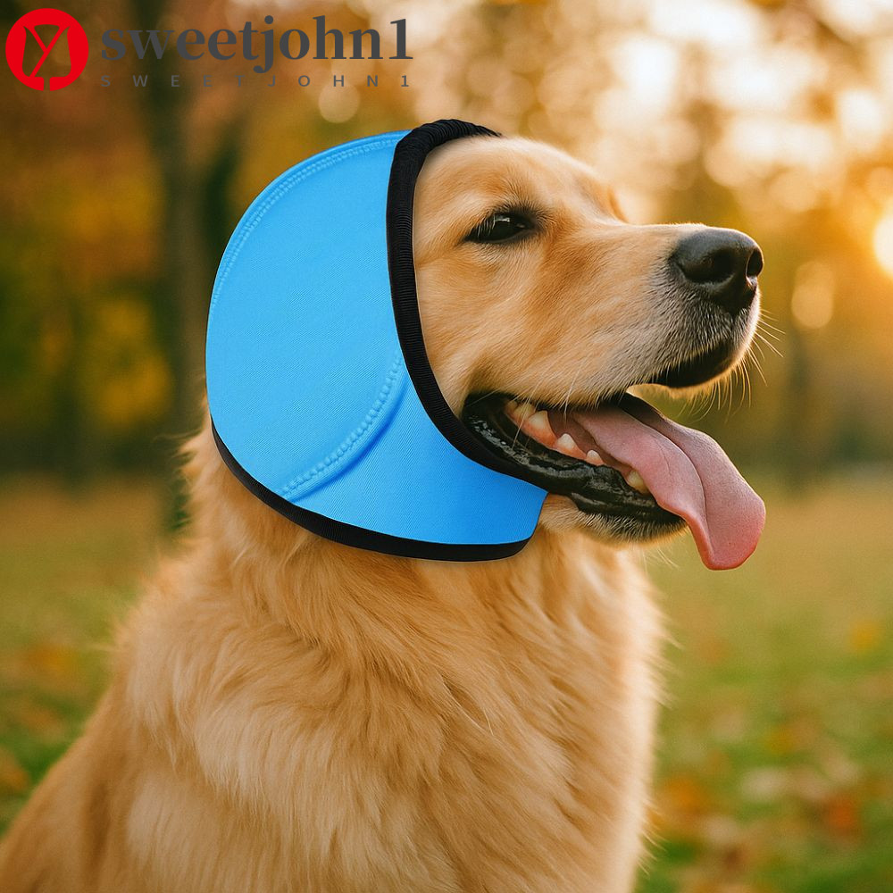 SWEETJOHN1 Capas Para Orelhas De Cachorro , Proteção Auditiva Com Redução De Ruído , Protetor De Orelha Calmante Cães , 