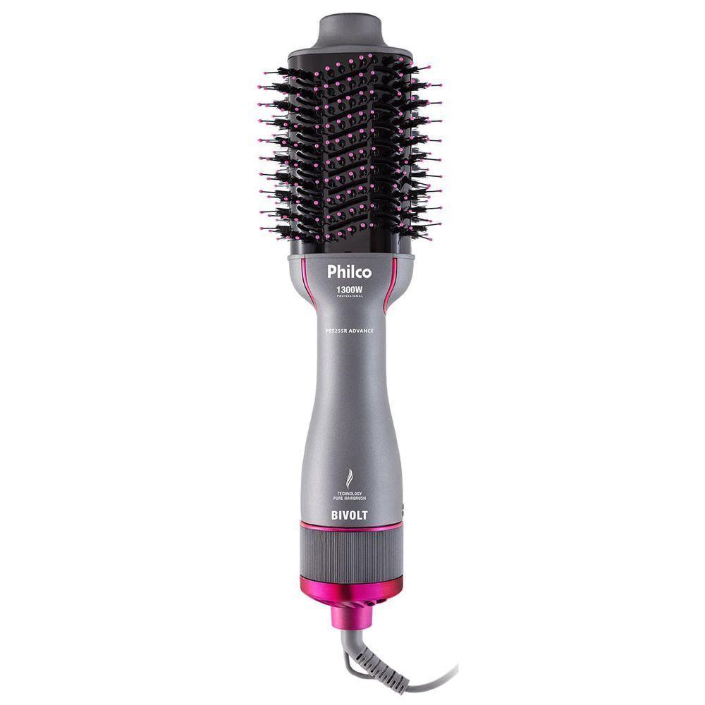 Escova Secadora Philco Advance 4 em 1 1300W Bivolt PES25SR Bivolt