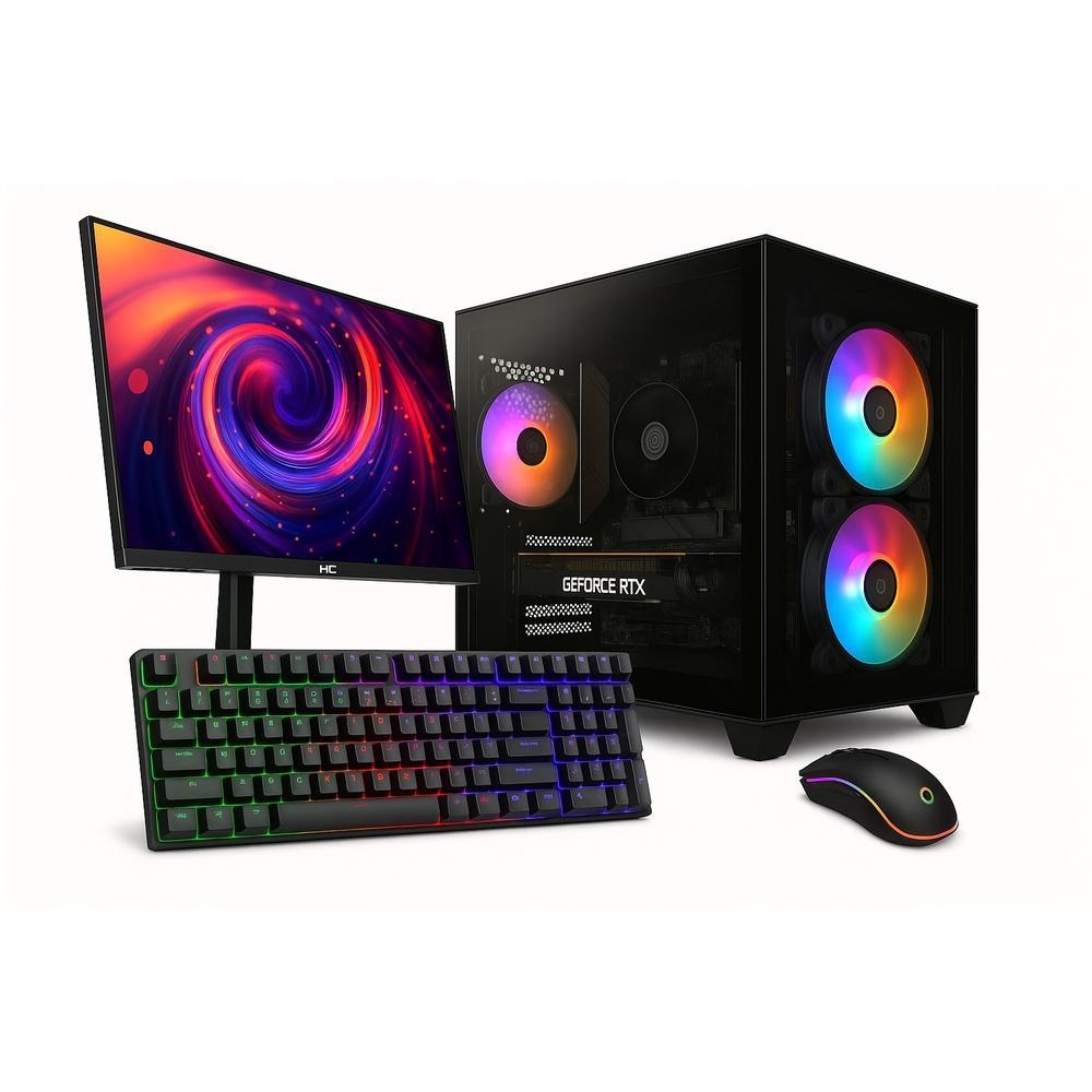 PC Gamer Skill Apex Ryzen 5 5500 RX 580 16GB SSD 256GB M24"