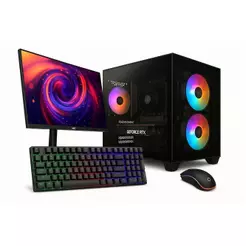 PC Gamer Skill Apex Ryzen 5 5500 RX 580 16GB SSD 256GB M24"