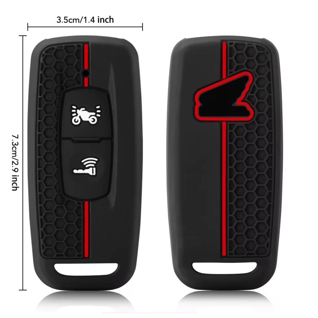 Capa de Silicone Para Chave Presencial Moto Honda Pcx 125 160 / Adv 150/160 / Honda Sh / Honda Forza