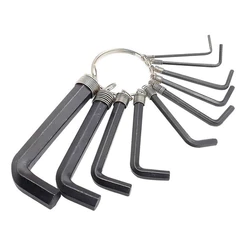 Kit Chave Allen Curta Com Argola 10 Peças 1,5 A 10m