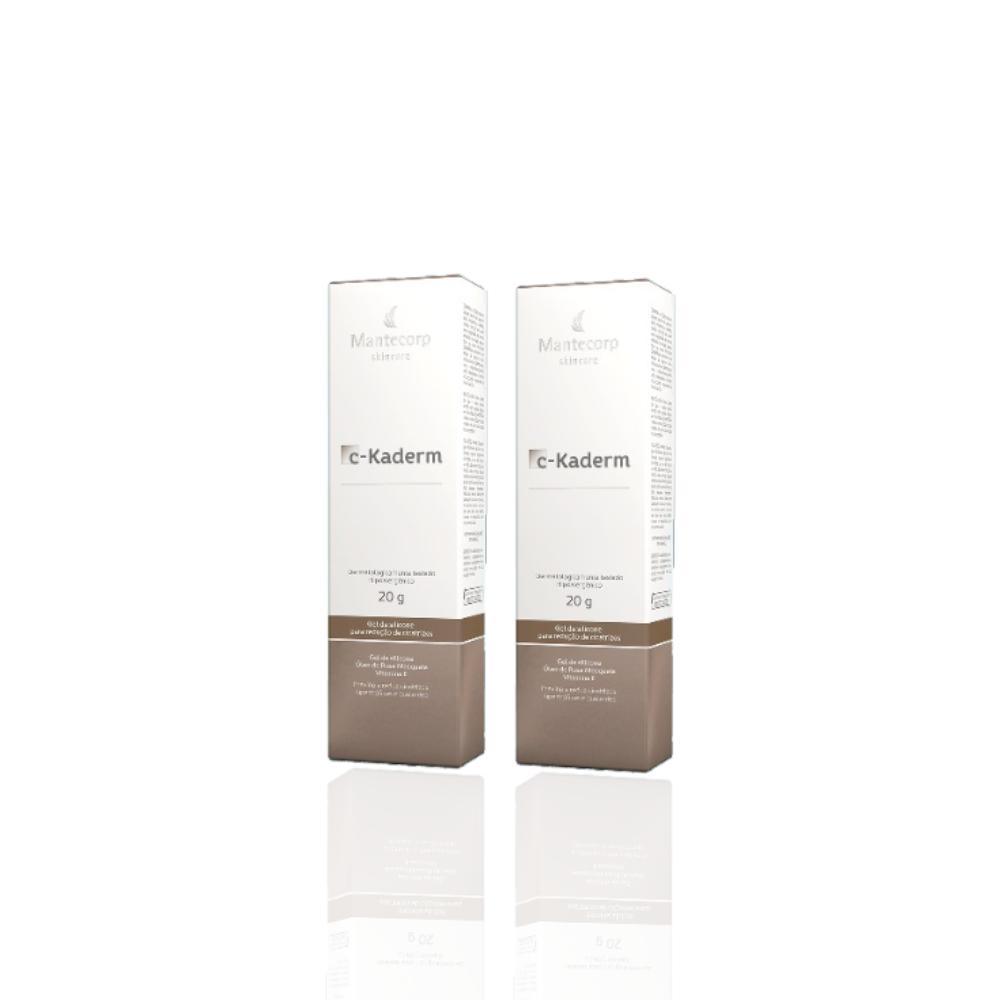 Kit com 2 C-Kaderm Gel Cicatrizante 20g