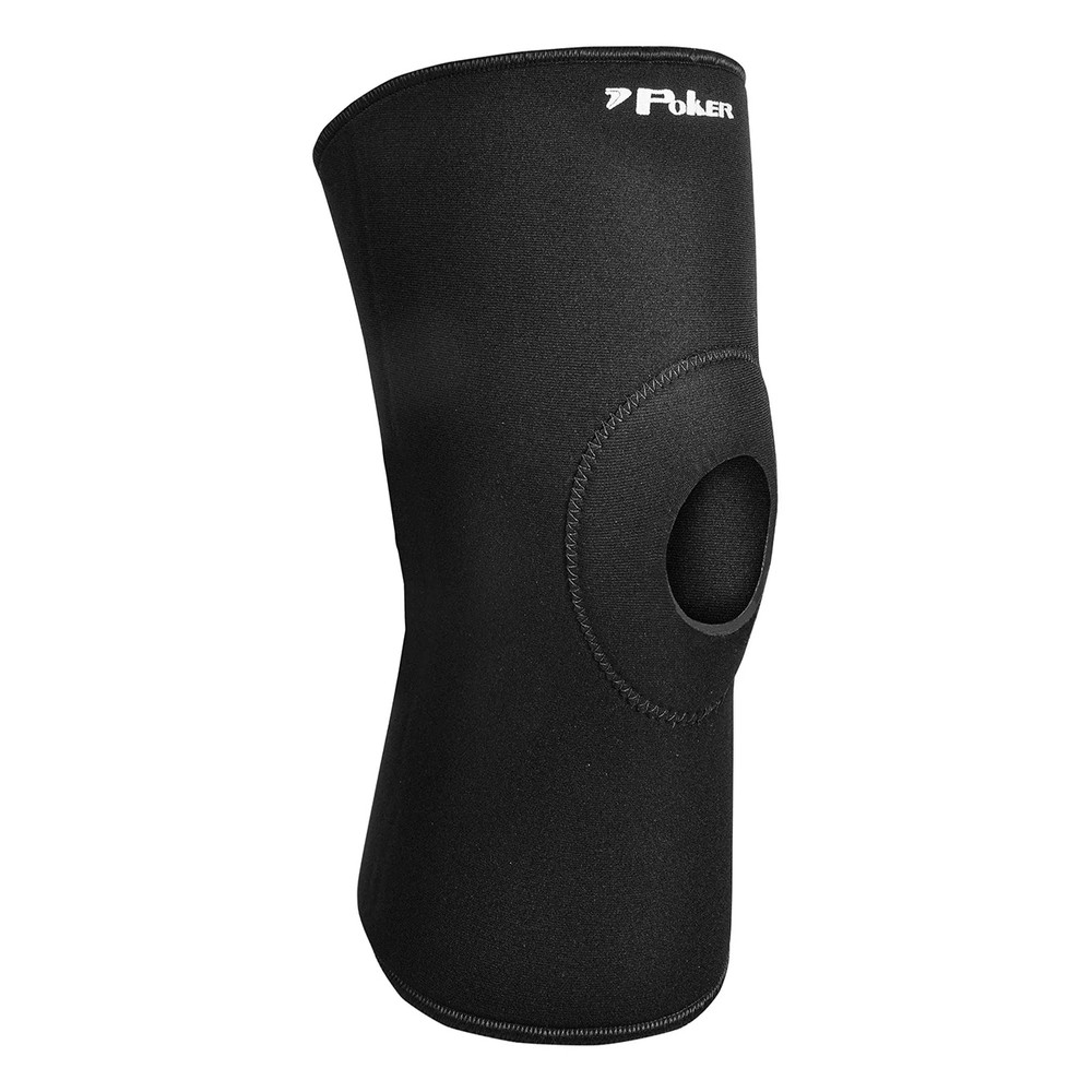 Joelheira Poker Longa C/ Orifício e Reforço - Preto em Oferta na Shopee