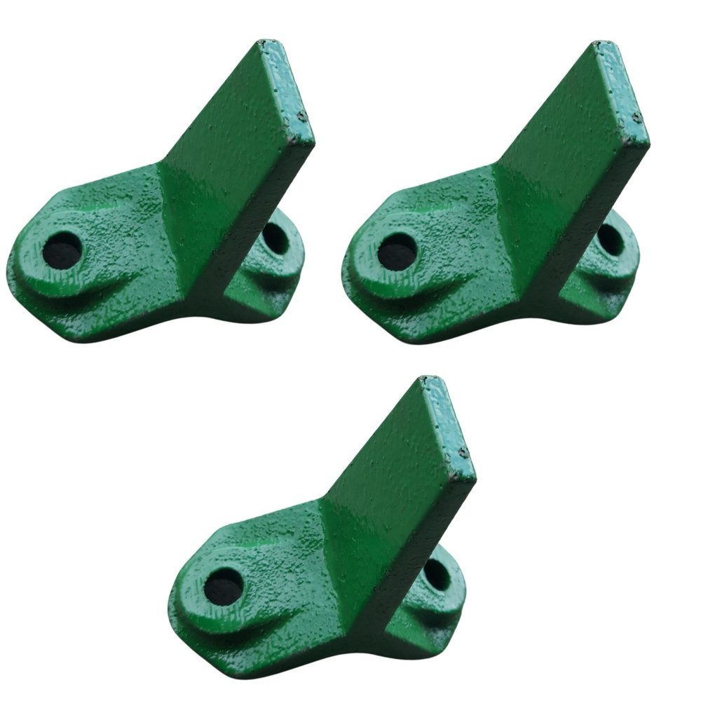 Kit com 3 Dentes do Rotor Para Colheitadeiras John Deere S430 e S440 Código Original H204927