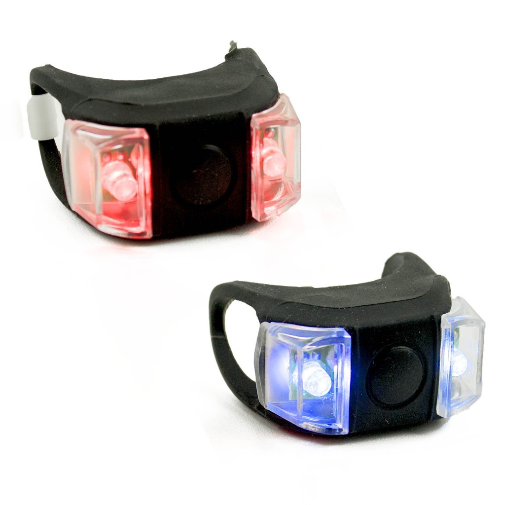 Luzes Para Bicicletas F Sports H1048 Vermelho e Branco