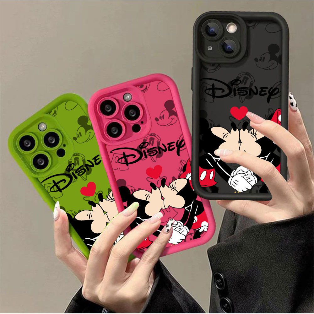 Capa Para Samsung A17 A07 A56 A36 A55 A54 A16 A15 A14 A05S A51 A52 A34 A35 A32 A13 Mickey Mouse Silicone À Prova De Choq