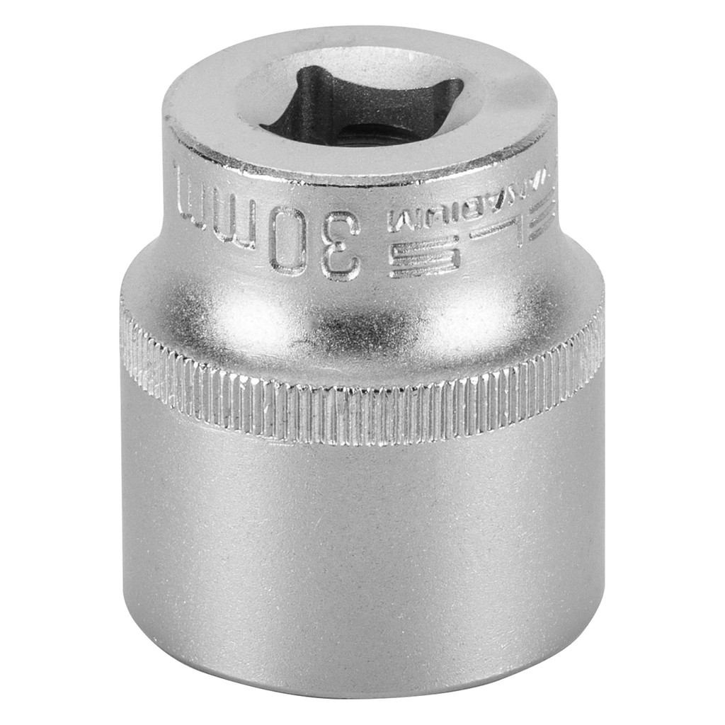 Imagem SOQUETE ESTRIADO 1/2POL CRV CLIPS PLASTICO 30MM 1PC // STELS