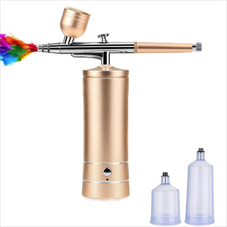 Pulverizador de pintura sem fio portátil com compressor adequado para o conjunto de aerógrafo de criação de arte de bele