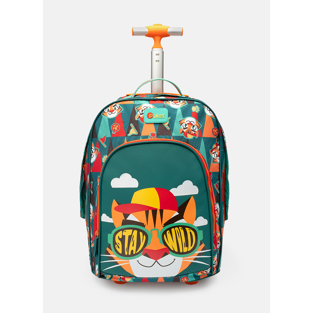 Mochila com Rodinha Grande Tigre Camping - Puket em Oferta na Shopee