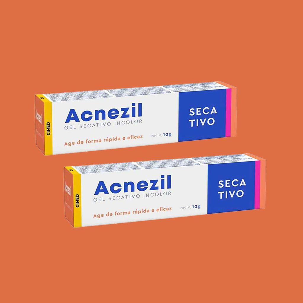 Kit 2 Acnezil Gel Secativo Incolor 10g - Cimed — imagem 2 de 2