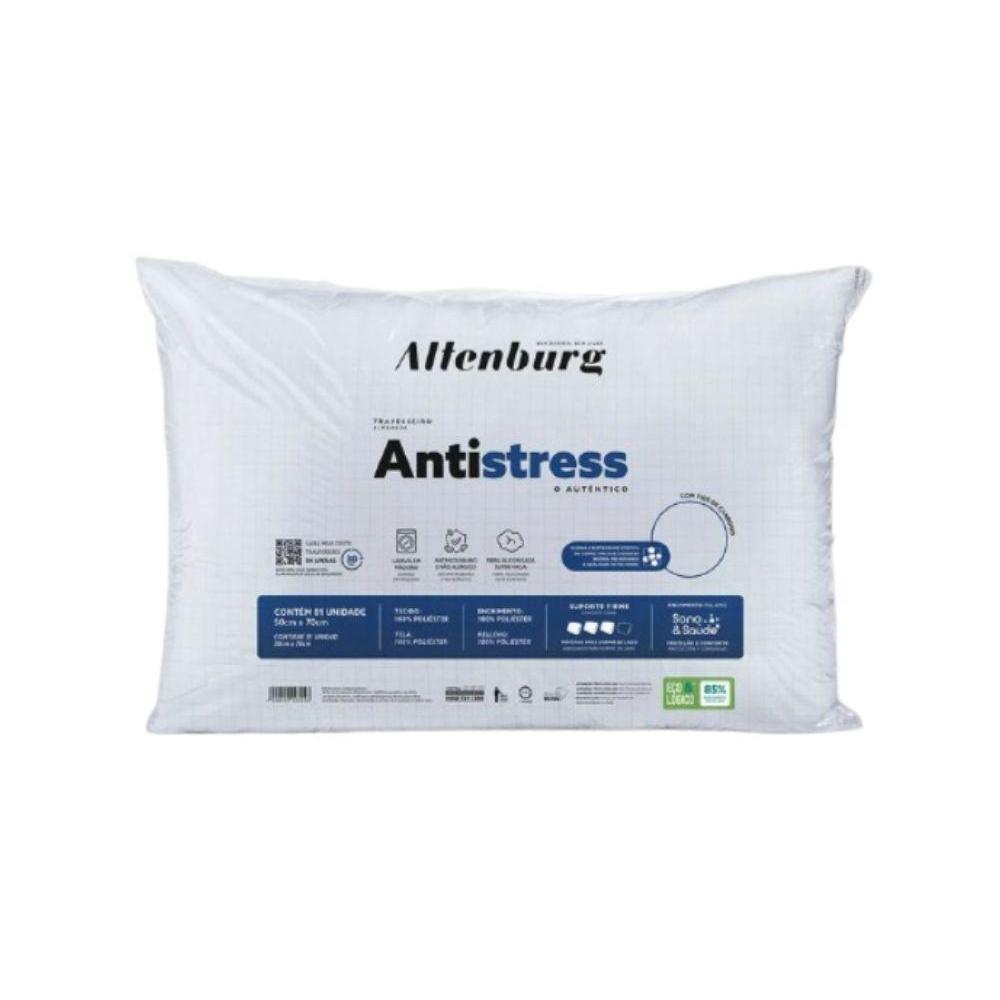 Travesseiro Altenburg Antistress 50x70cm Branco