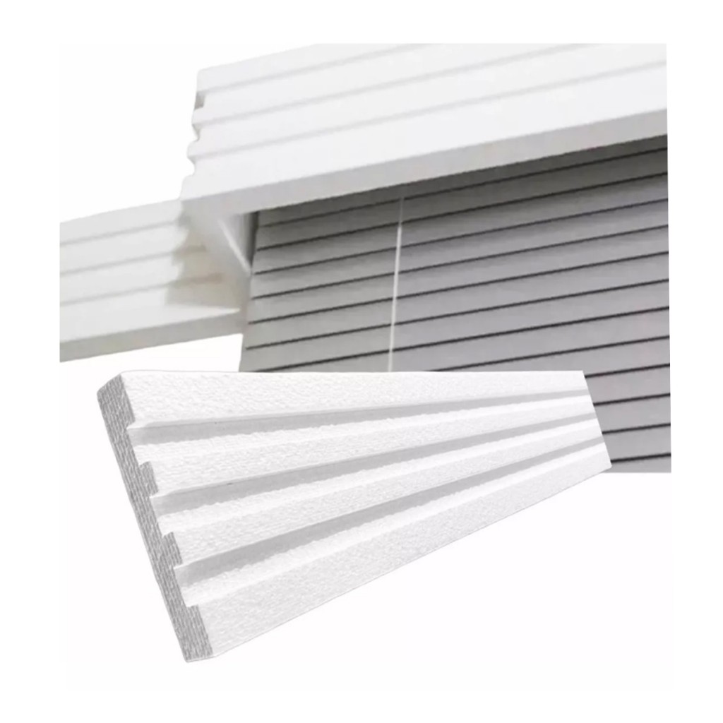 cortineiro isopor moldura de teto 1 metro Sanca Forro em Oferta na Shopee