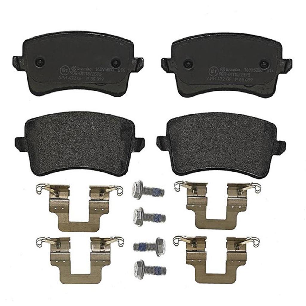 Pastilha Freio Traseiro Brembo Audi A4 A5 Q5 2.0t 2009-2015