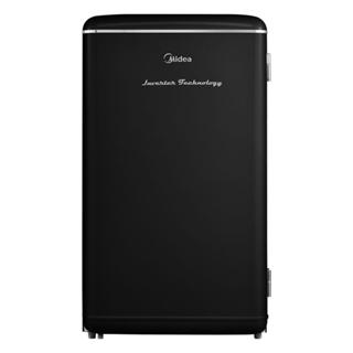 Frigobar Retrô Preto 93L Inverter Bivolt Midea MDRD142RTD303 Bivolt em Oferta na Shopee