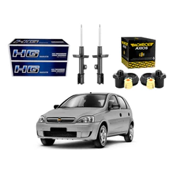 Kit Amortecedor Dianteiro Axios Corsa Novo 1.4 2007 A 2012