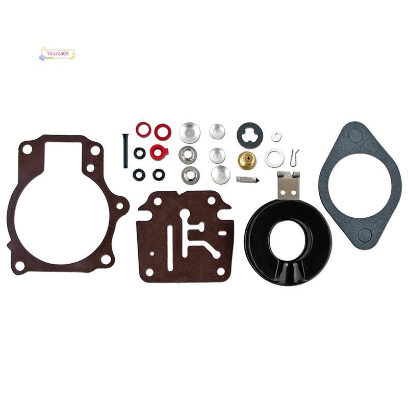 [Hot]Novo Kit De Reparo De Reconstrução De Carburador Para Float Evinrude 18/20/25/28/30/40 396701
