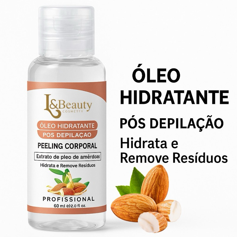 Óleo Removedor De Cera Hidratante Pós Depilação 60ml - L&beauty