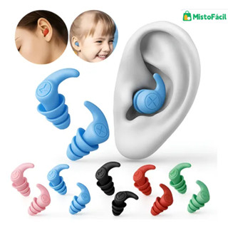 Par de Almofadas de Ouvido 3 Camadas Anti-ruído: Sono, Trabalho e Pesquisa em Oferta na Shopee