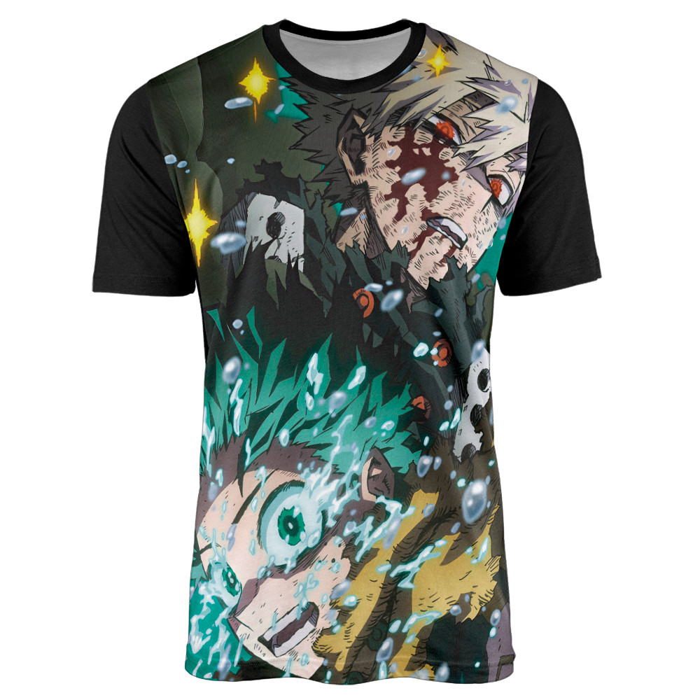 Camisa Anime Boku no Hero Academia Final Season Toru Hagakure Deku Midoriya Bakugou Kirishima Shigaraki Final Form