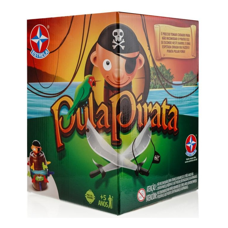 Jogo Azar Pula Pirata Estrela Classic Portugues