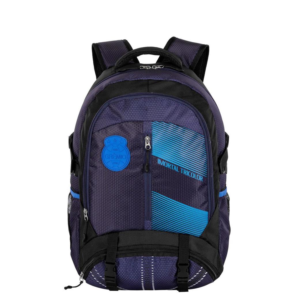 Mochila 2 Compartimentos Porta Tênis Grêmio Y01 - Azul Escuro em Oferta na Shopee