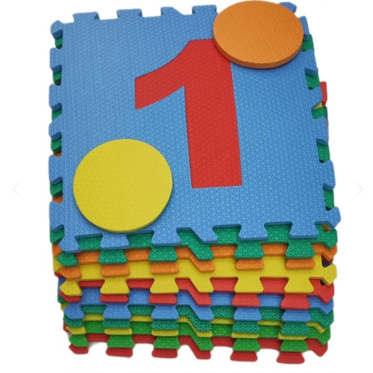 Amarelinha Antiderrapante Tatame 5mm para escolas, creches, crianças