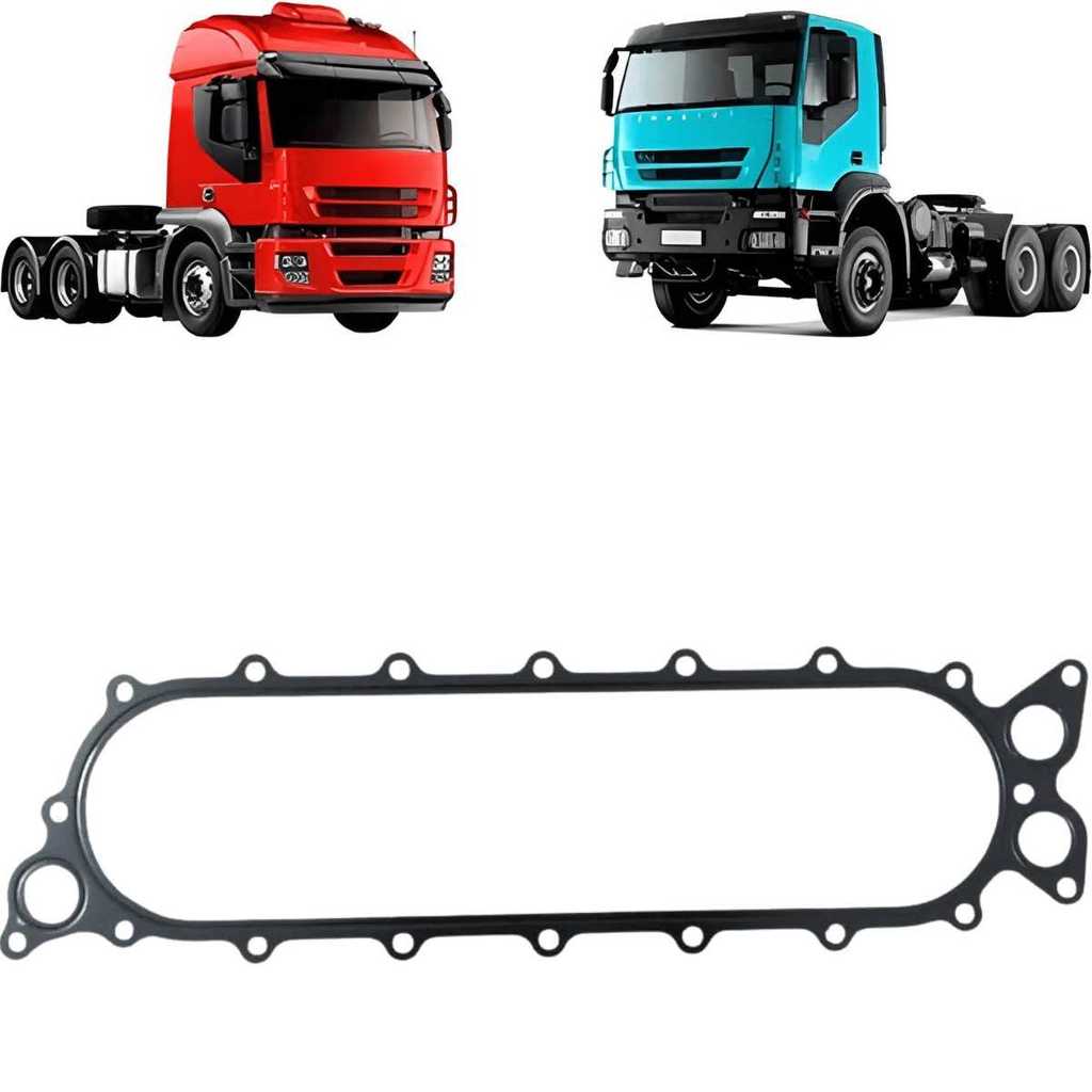 Junta Trocador Radiador Óleo Iveco Stralis/Cavallino/Ford