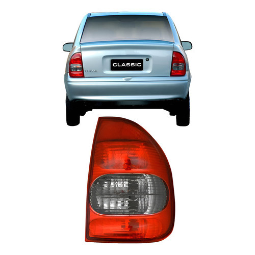 Lanterna Traseira Corsa Sedan Classic 2000/2009 Fume Oferta Direito/Passageiro