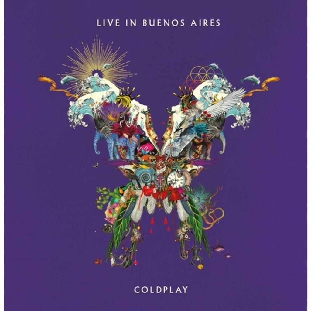 Cd Coldplay - Live In Buenos Aires (2 Cds) - Emb. Digifile