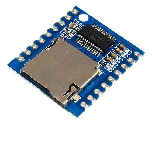 MODULO SERIAL CONTROLE DE VOZ XY-V17B MCU SD/TF Card MP3