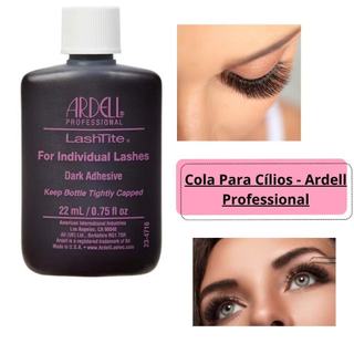 Kit Cola Para Cílios Ardell Lashtite 22ml Hipoalergica + Caneta Gel Removedor Navina De Cola Para Cílios