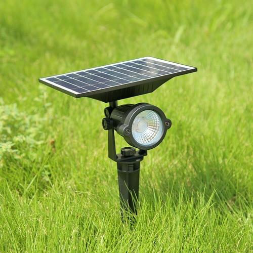Luminária Solar LED com Fotocélula Branco Quente Jardim Luxo Fácil Instalação em Oferta na Shopee