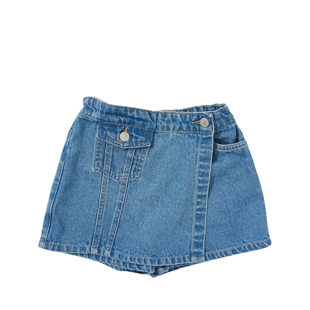 Shorts Saia Hering Infantil Jeans