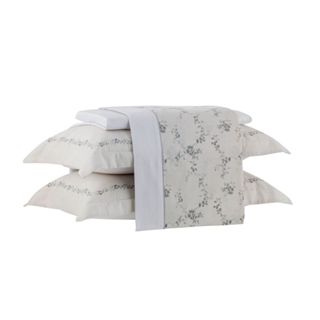 Jogo De Cama 300 Fios Satinée Kacyumara Rozel em Oferta na Shopee