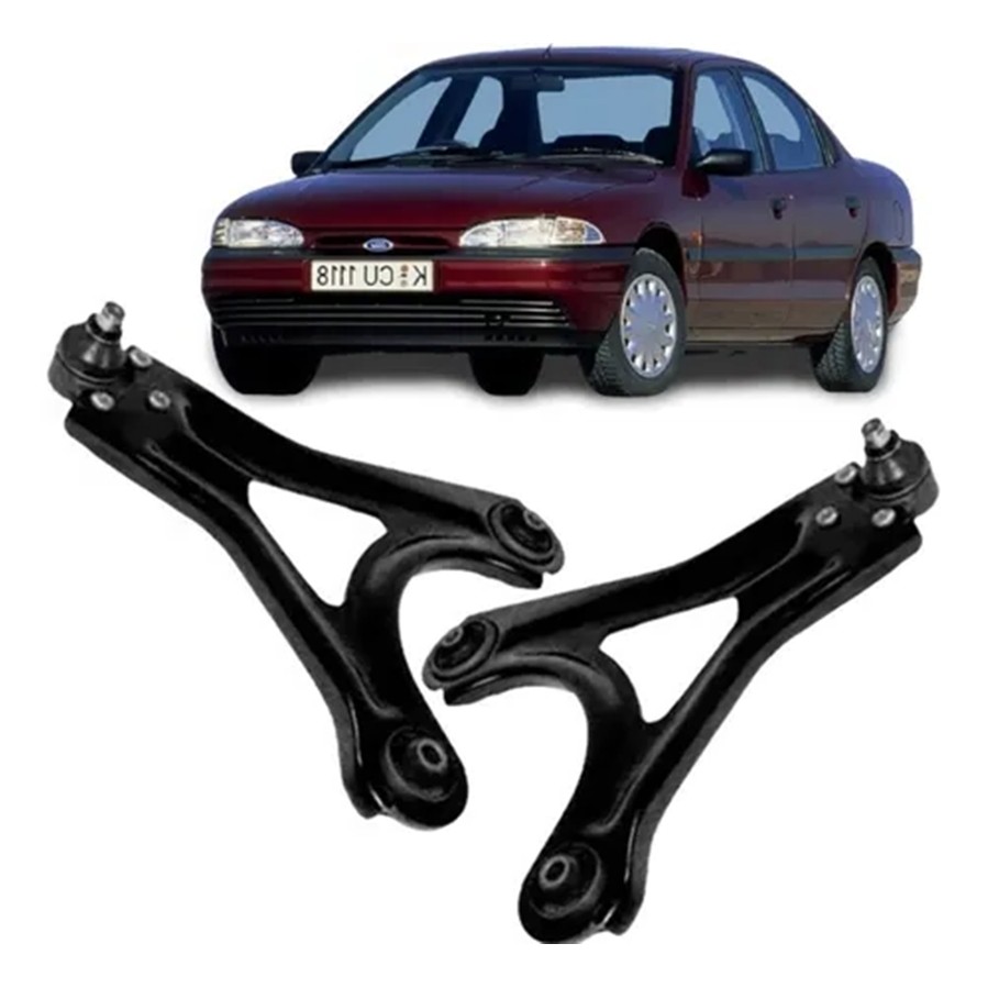 Par Bandeja Dianteira LD/LE C/ Pivo bucha Mondeo 1996 A 2001 - DLZ