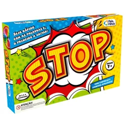 Jogo Stop Criança Familia Educativo Diverção Brinquedo