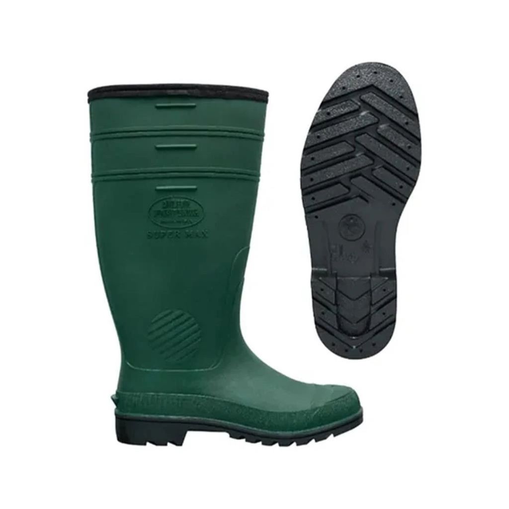 Bota Calfor Supermax Verde Preta Cano Ex Longo Thermo
